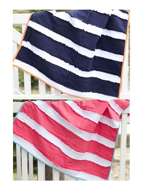 Cotton Dyed Patch Thin Throw