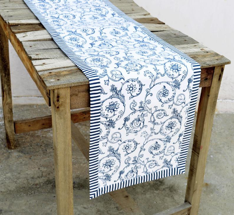 Cotton Printed Table Runner