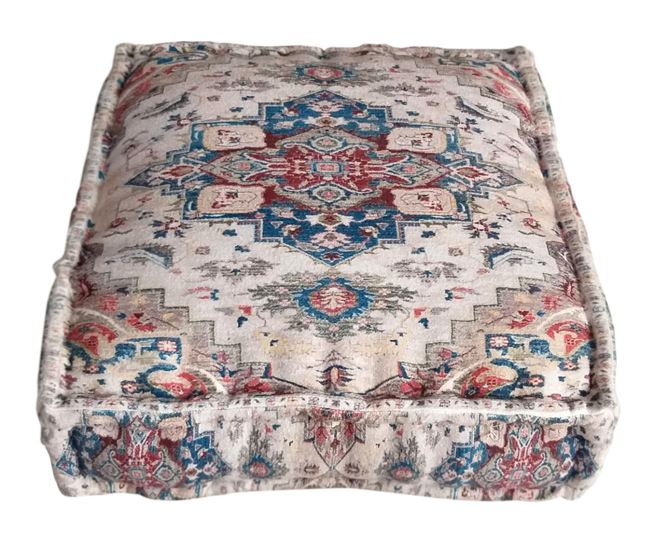 Cotton Hand Loom Printed Floor Mattress - 5