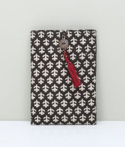 Cotton Printed IPHONE Case With Tassel