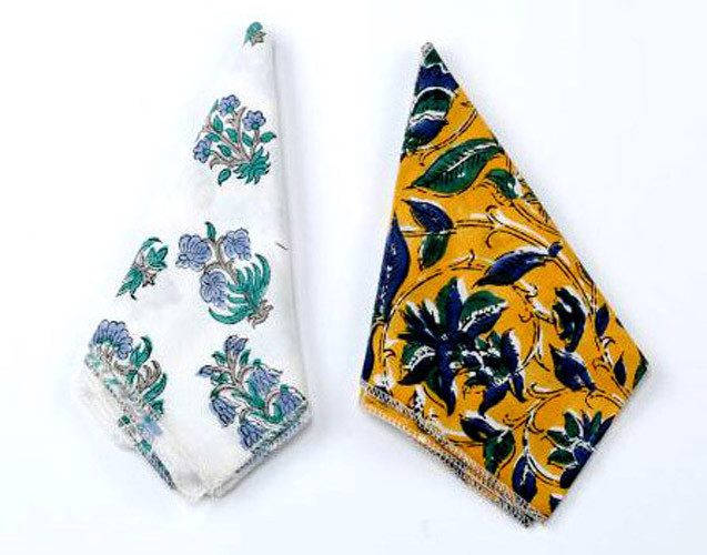 Cotton Printed Use & Throw Napkin