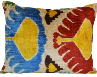 Rayon Velvet Printed Cushion Cover - 2
